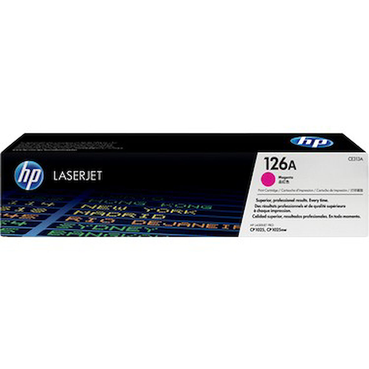 Hp CE313A (126A) Kutusu Hasarlı Kırmızı Orjinal Toner