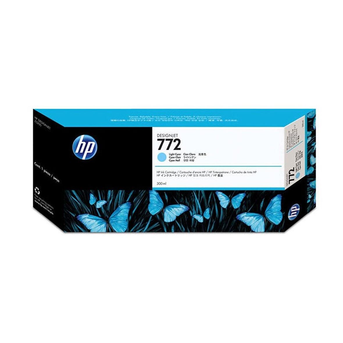 Hp Z5200/Z5400 Kartuşu Kartuşu Cn632A Acık Mavı Eski Tarih