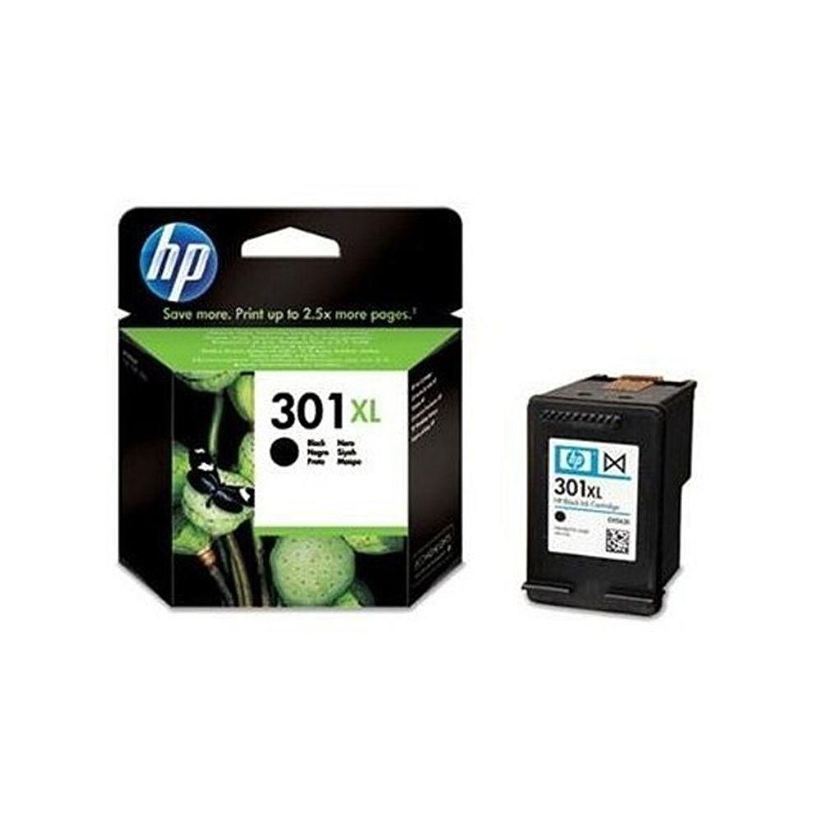 HP CH563EE (301XL) SIYAH YUKSEK KAPASITELI MUREKKEP KARTUSU 480 SAYFA