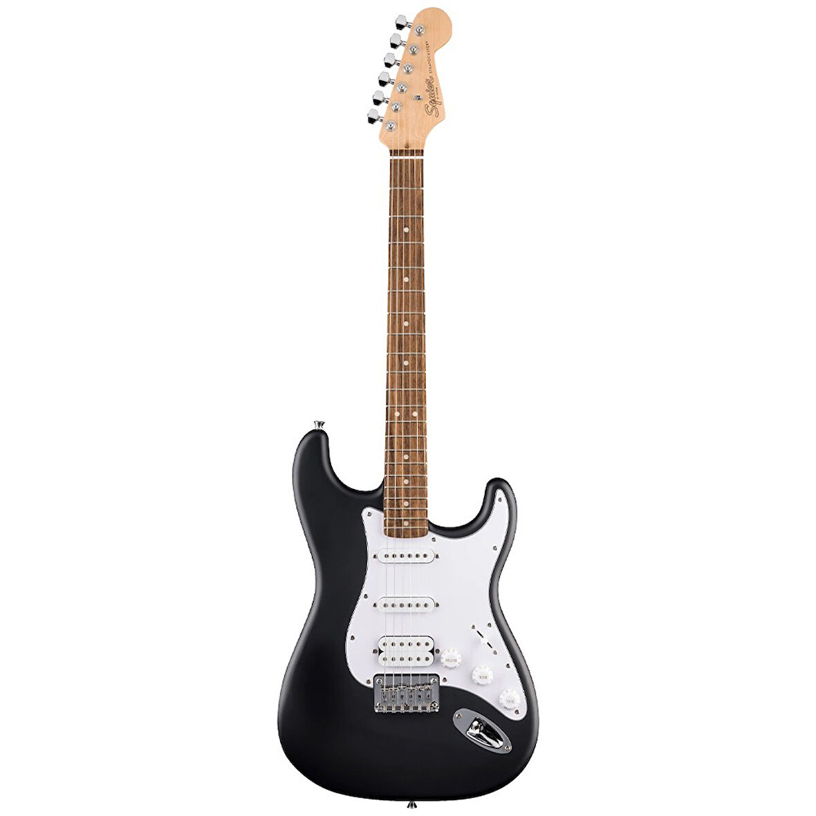Squier Debut Stratocaster HSS Sabit Köprü Laurel Klavye Black Elektro Gitar