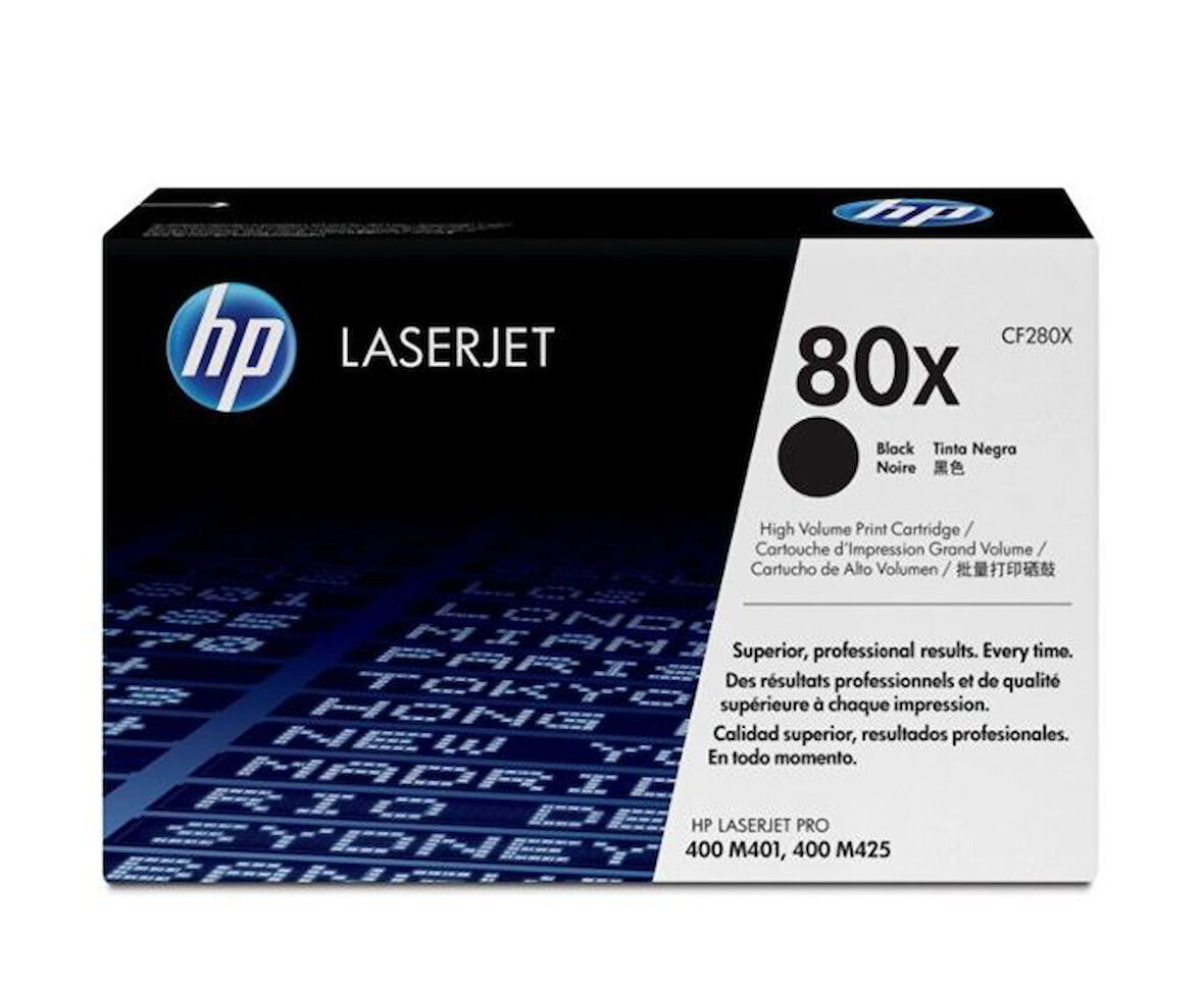 Hp CF280X (80X) Siyah Orjinal Toner