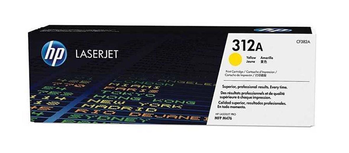 Hp 312A-Cf382A Orjinal Sarı Toner