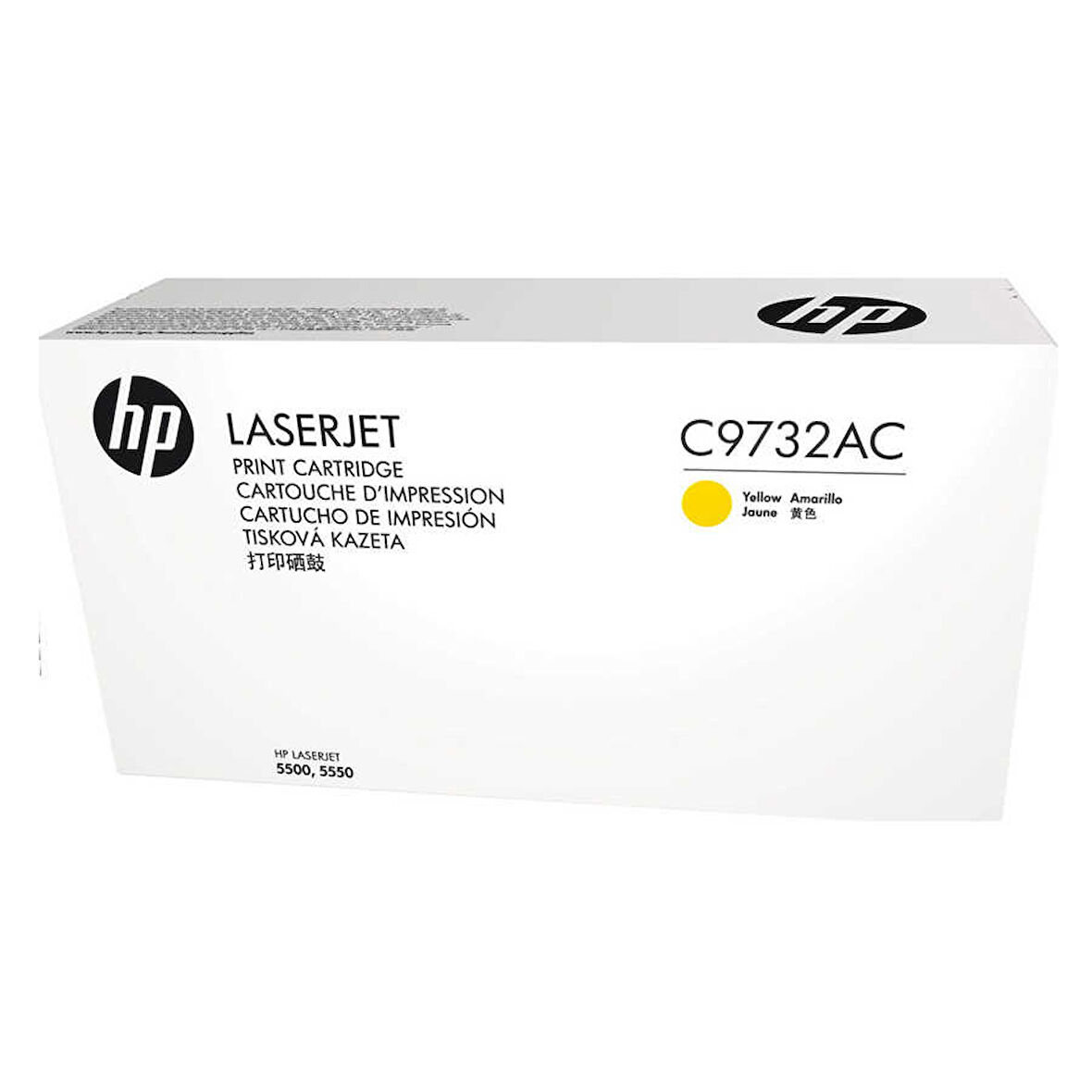 Hp C9732AC (645A)  Kutusu Hasarlı Sarı Orjinal Toner