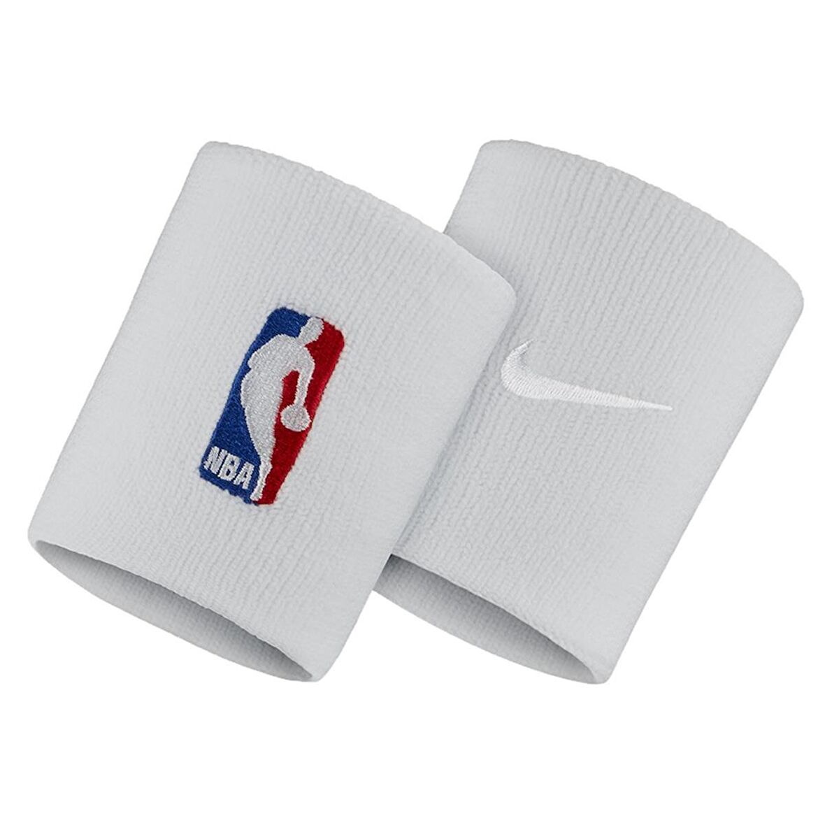 NIKE WRISTBANDS NBA WHITE/WHITE