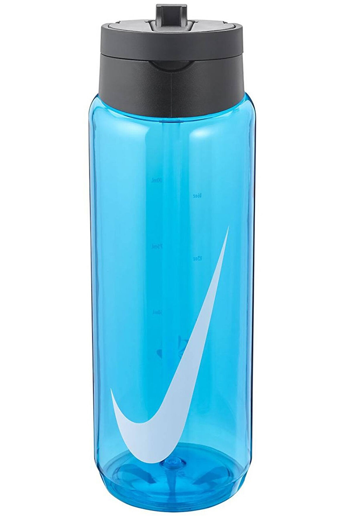Nike Recharge Straw Pipet Bottle 24 Oz 0,71LT BPA Free BPA içermeyen Pipetli Suluk Mavi