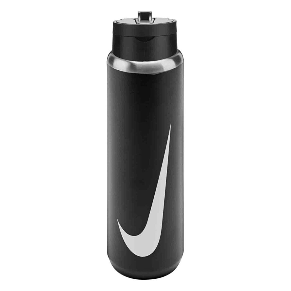 Stainless Steel Recharge Straw Bottle 24 Oz Erkek Siyah Antrenman Suluk N.101.3795.091.24