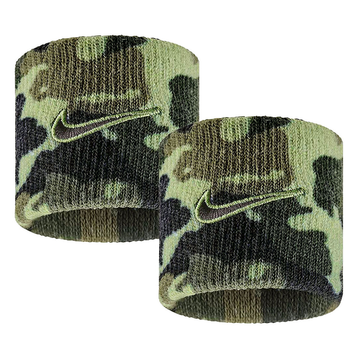 Dri-Fit Swoosh Classic 2Pk Printed Unisex Yeşil Antrenman Bileklik N.101.2408.930.OS