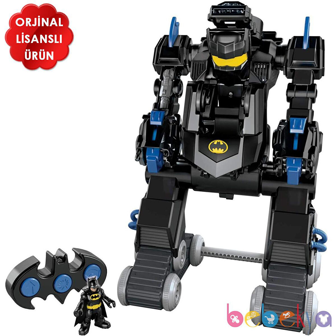 Imaginext Dc Super Friends Uzaktan Kumandalı Tanka Dönüşen Bat Bot Batman Robot Araba imaginext Batman Oyuncakları 