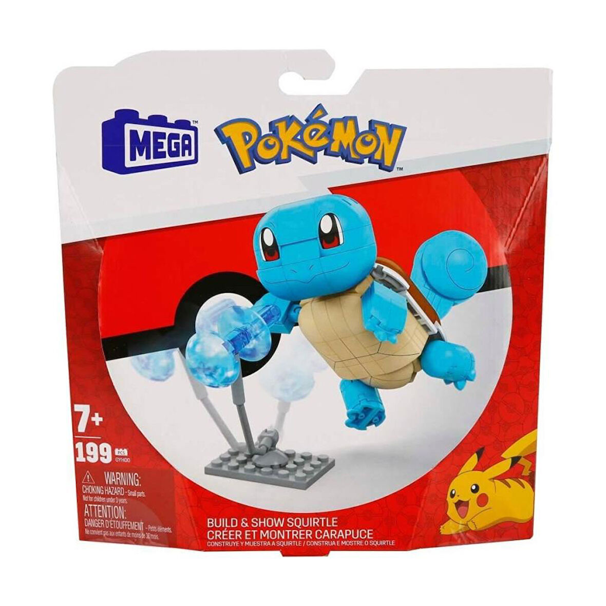 Mega Pokemon Yap ve Oyna Figürler GKY95 GYH00 Squirtle