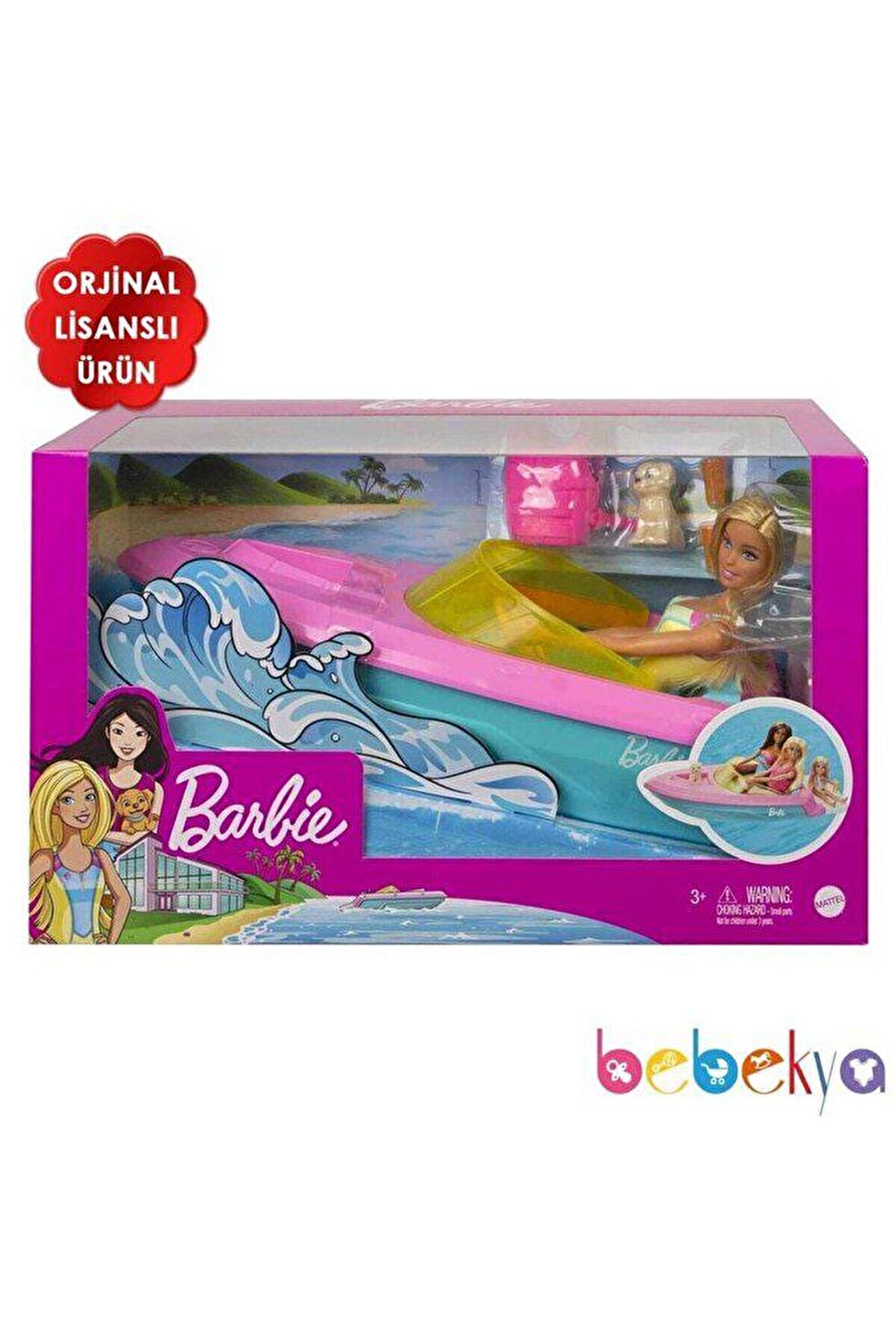 Barbie ve Teknesi Oyun Seti GRG30