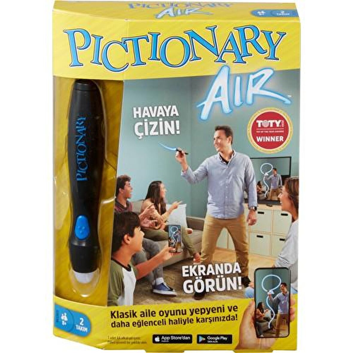 Pictionary Air Aile Çizim Oyunu Akıllı Cihazlara Bağlanır GXD36