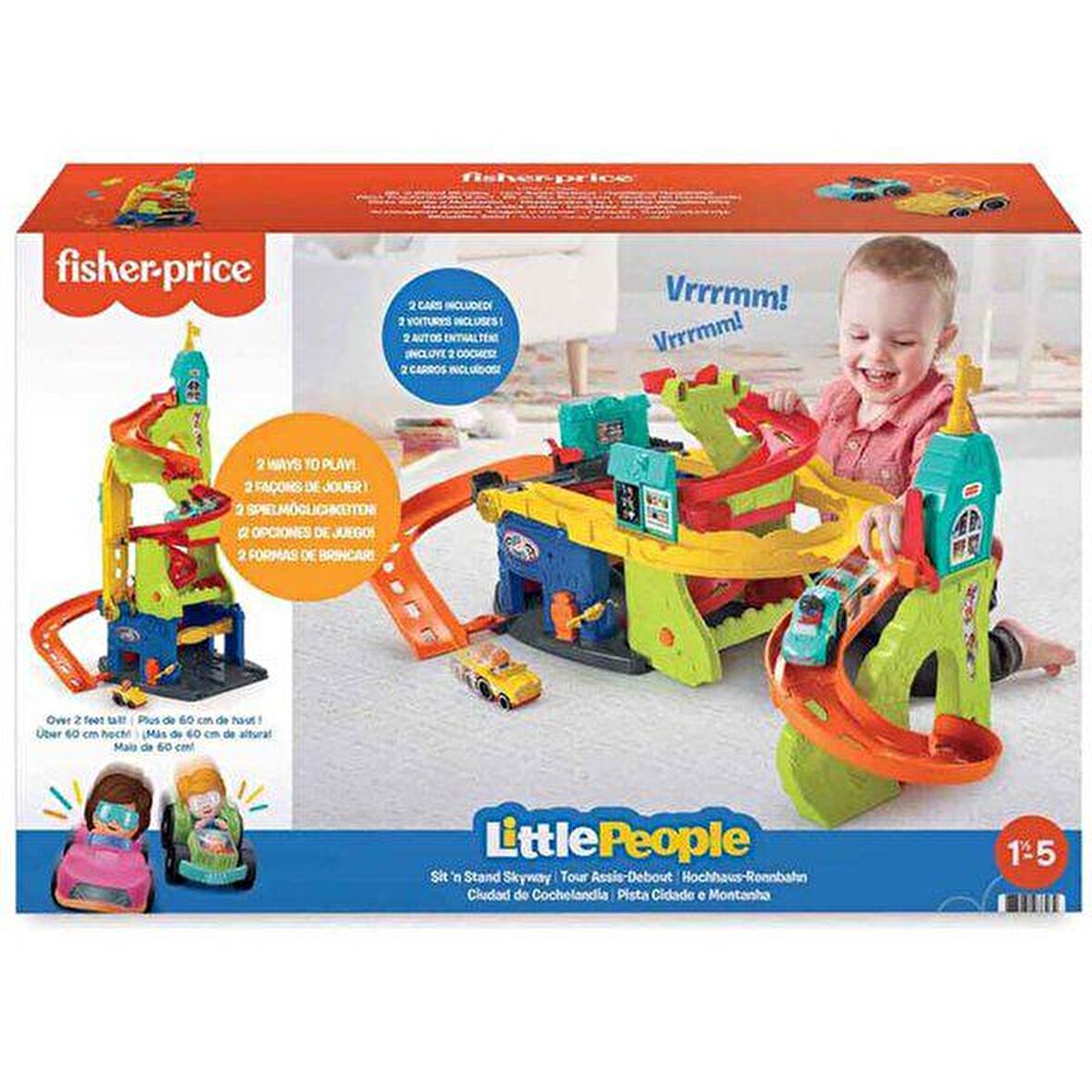 Fisher Price Little People Wheelies Şehri HBD77