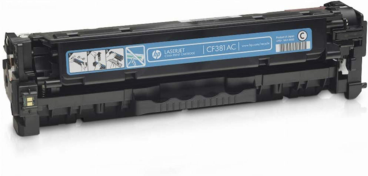 Hp CF381AC (312A) Mavi Kutusuz Orjinal Toner