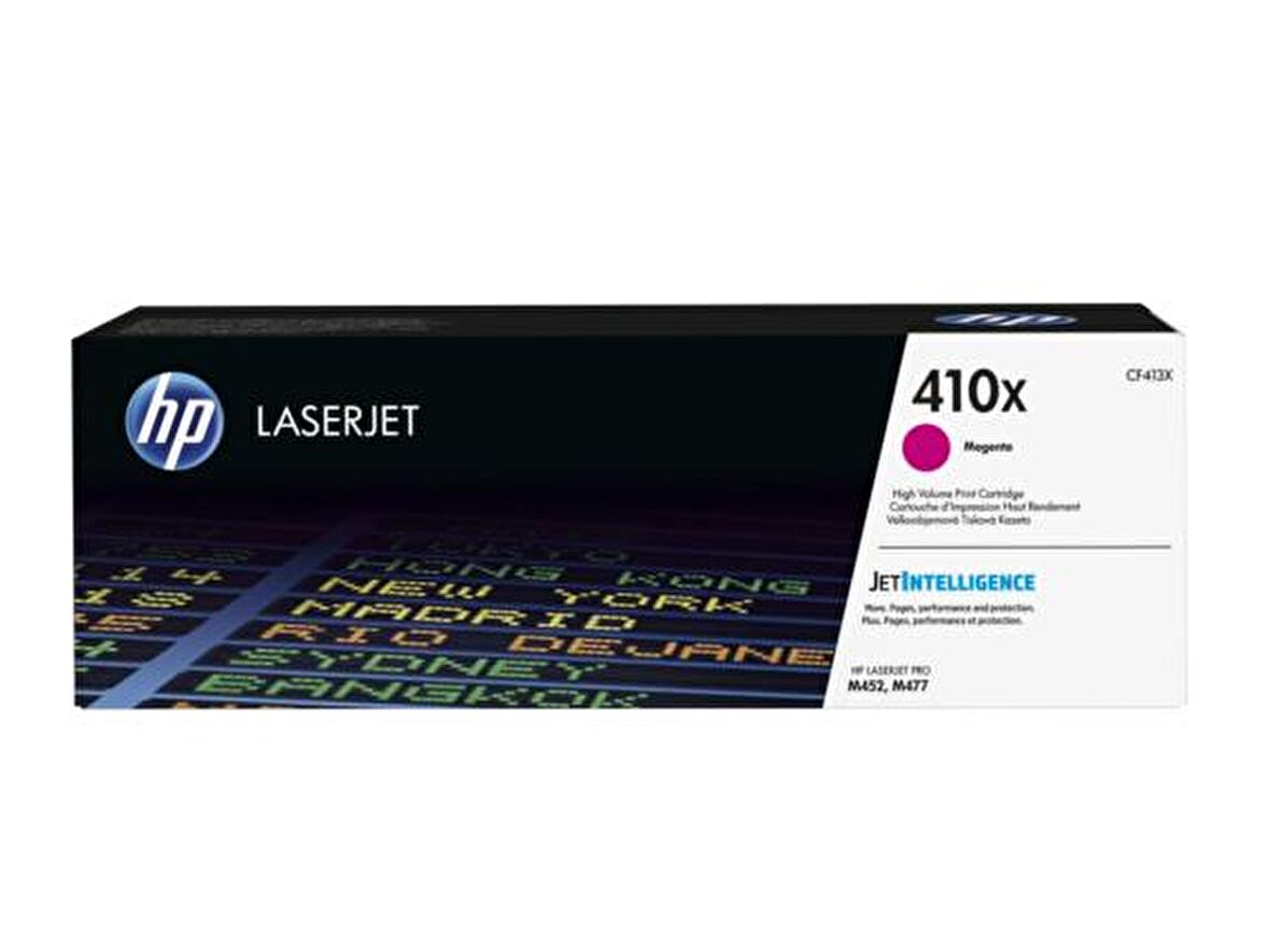 HP CF413X (410X) MACENTA YUKSEK KAPASITELI TONER 5.000 SAYFA