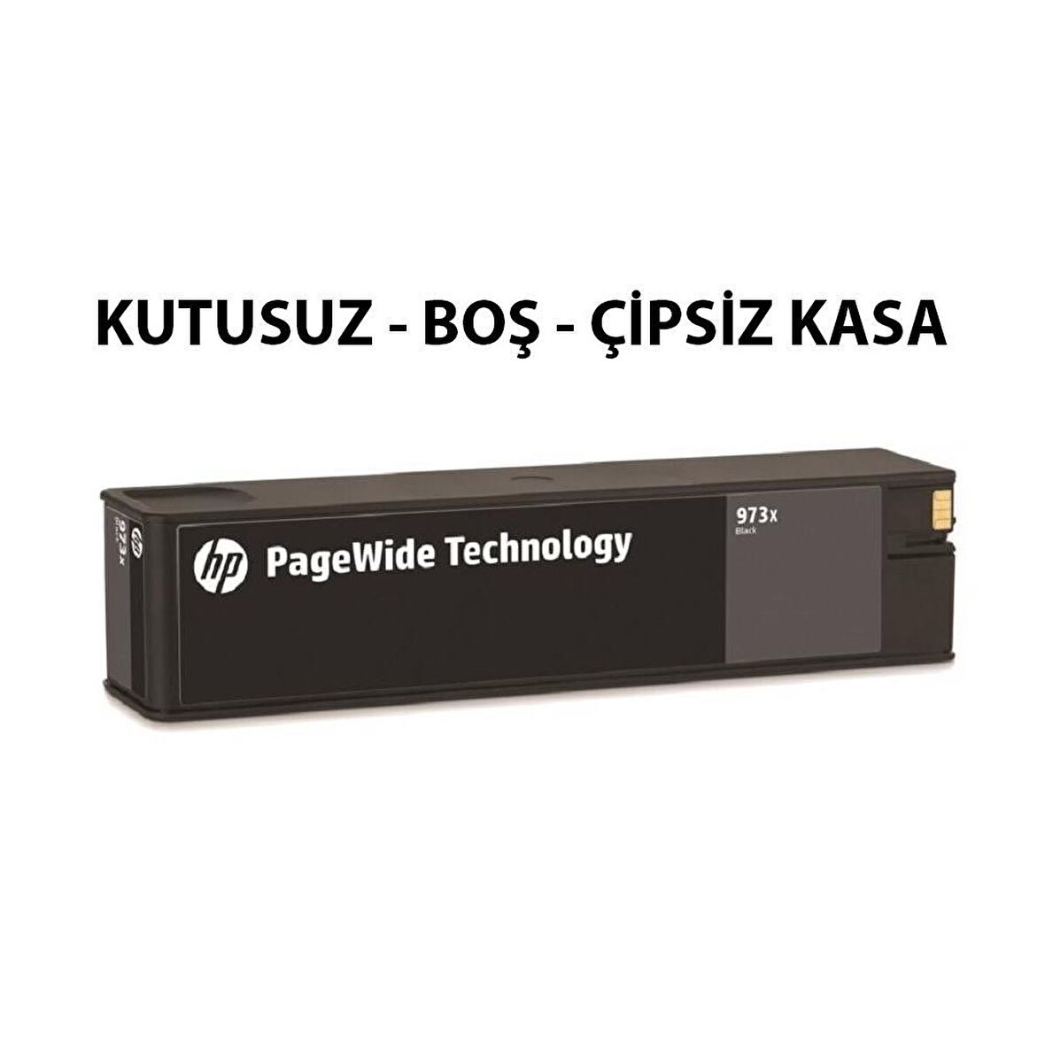 Hp 973X Black (Siyah) Boş Orijinal Kartuş Kasası Çipsiz