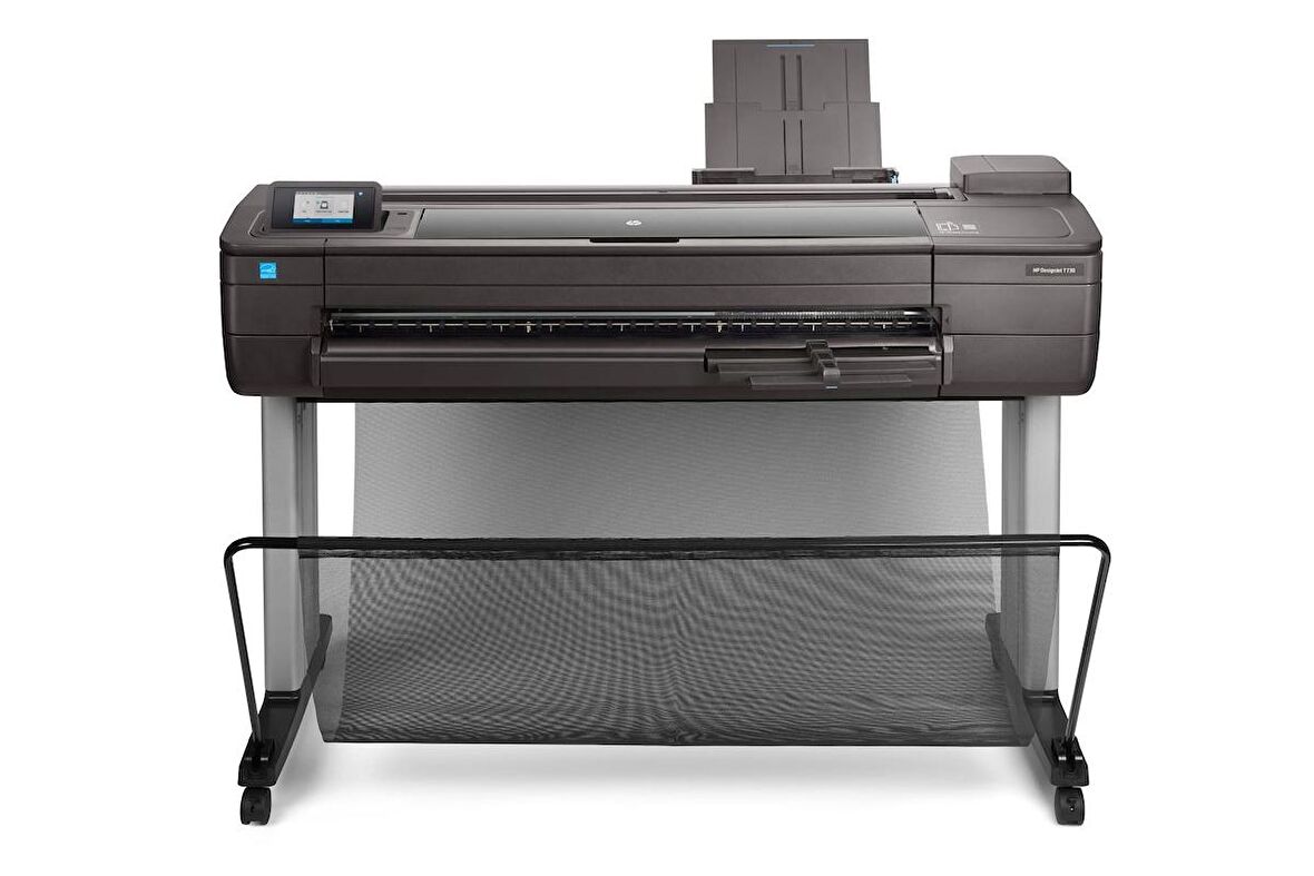 F9A29A Hp Designjet T730 A0 914Mm 36" Yazıcı Cad Plotter + Stand