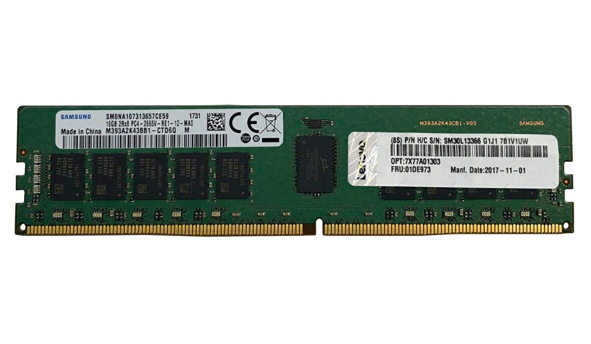 64GB LENOVO 4ZC7A08710 TRUDDR4 2933MHZ 2RX4 1.2V RDIMM THINKSYSTEM