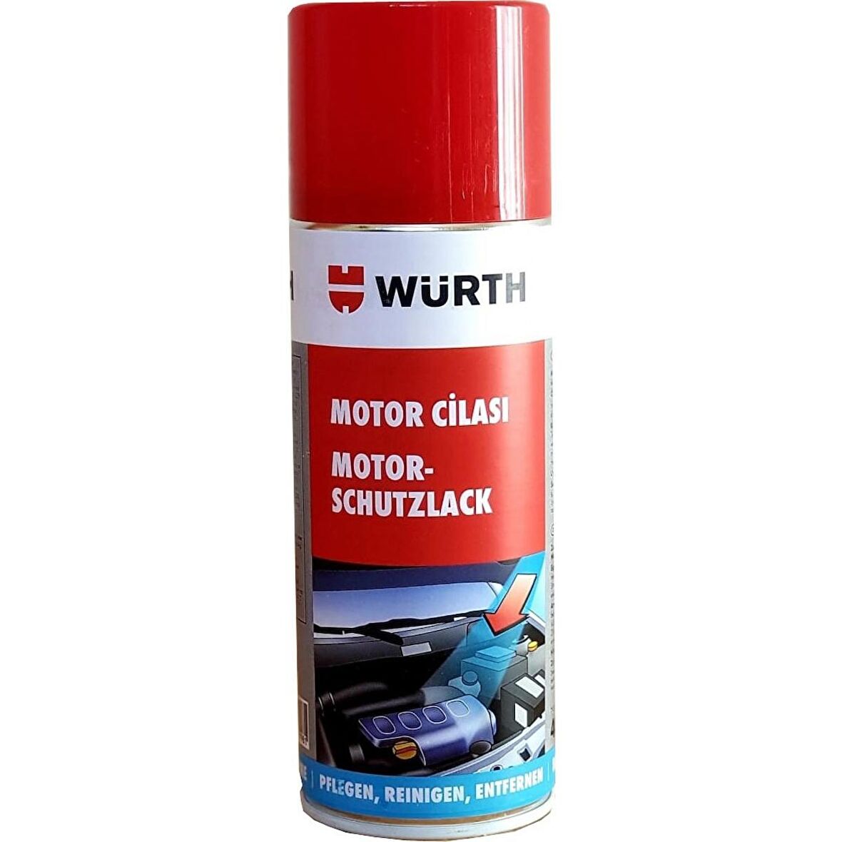 WÜRTH MOTOR KORUMA CİLASI 400 ML 0892790028