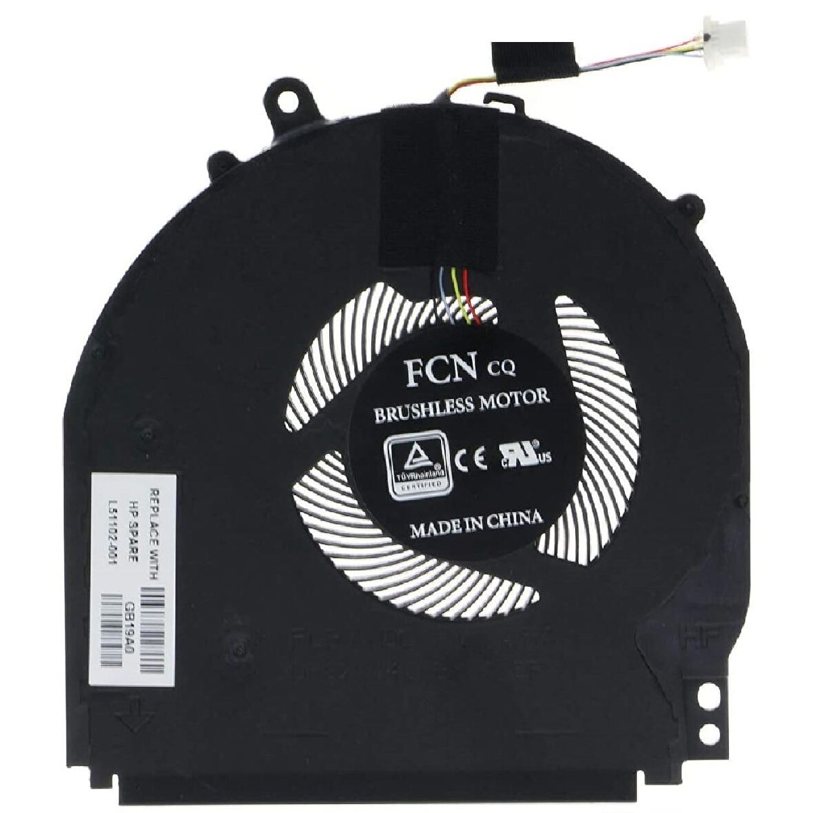 Hp L51102-001, Hp L51102-141, Hp L51102-850 Uyumlu Fan Soğutucu Cpu Fan işlemci Fanı