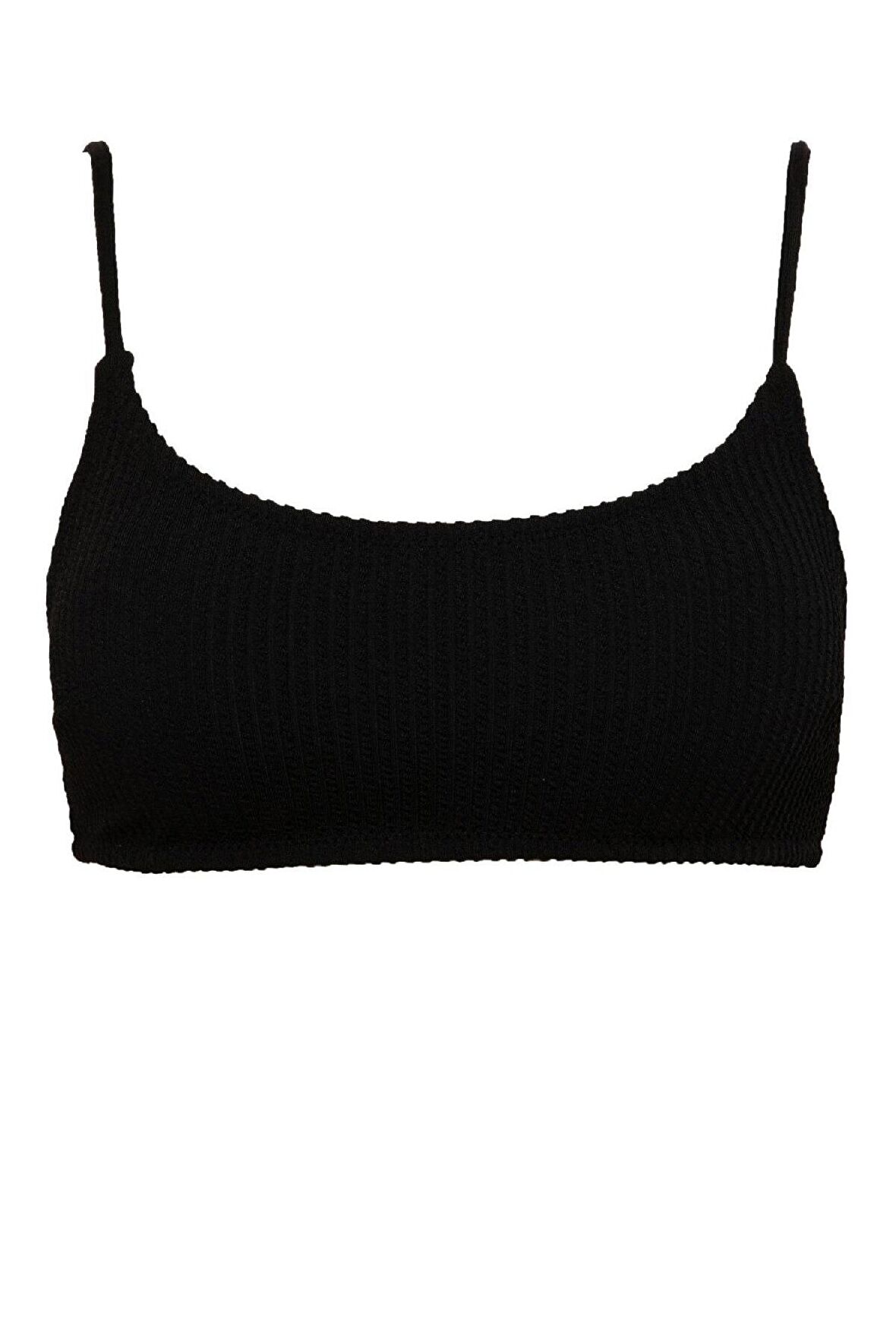 DeFacto Regular Fit Bürümcük Bikini Üstü-Fall in Love B7207AX24SMBK81