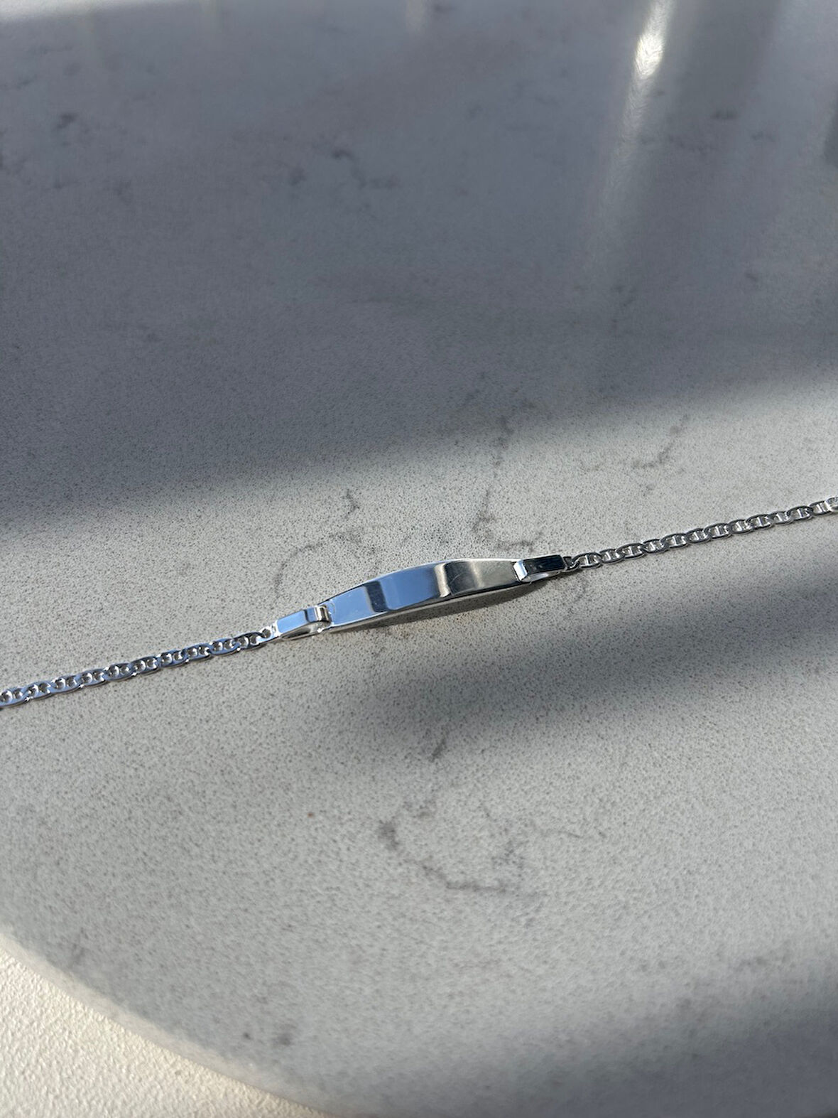 925 ayar gümüş çocuk bileklik 15 cm