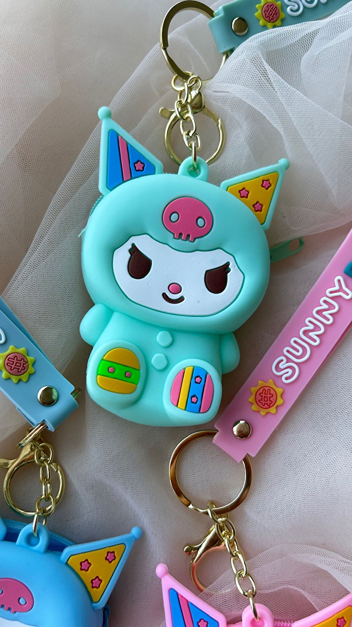 Kuromi anahtarlık mint renk