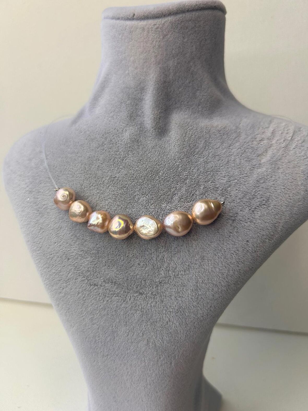 925 ayar gümüş inci kolye