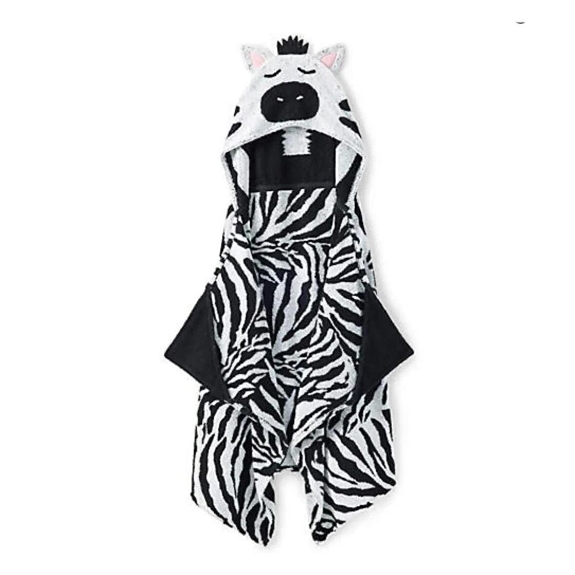 Havlu Denizi Ev Tekstil Ürünleri Zebra Figürlü Havlu Panço