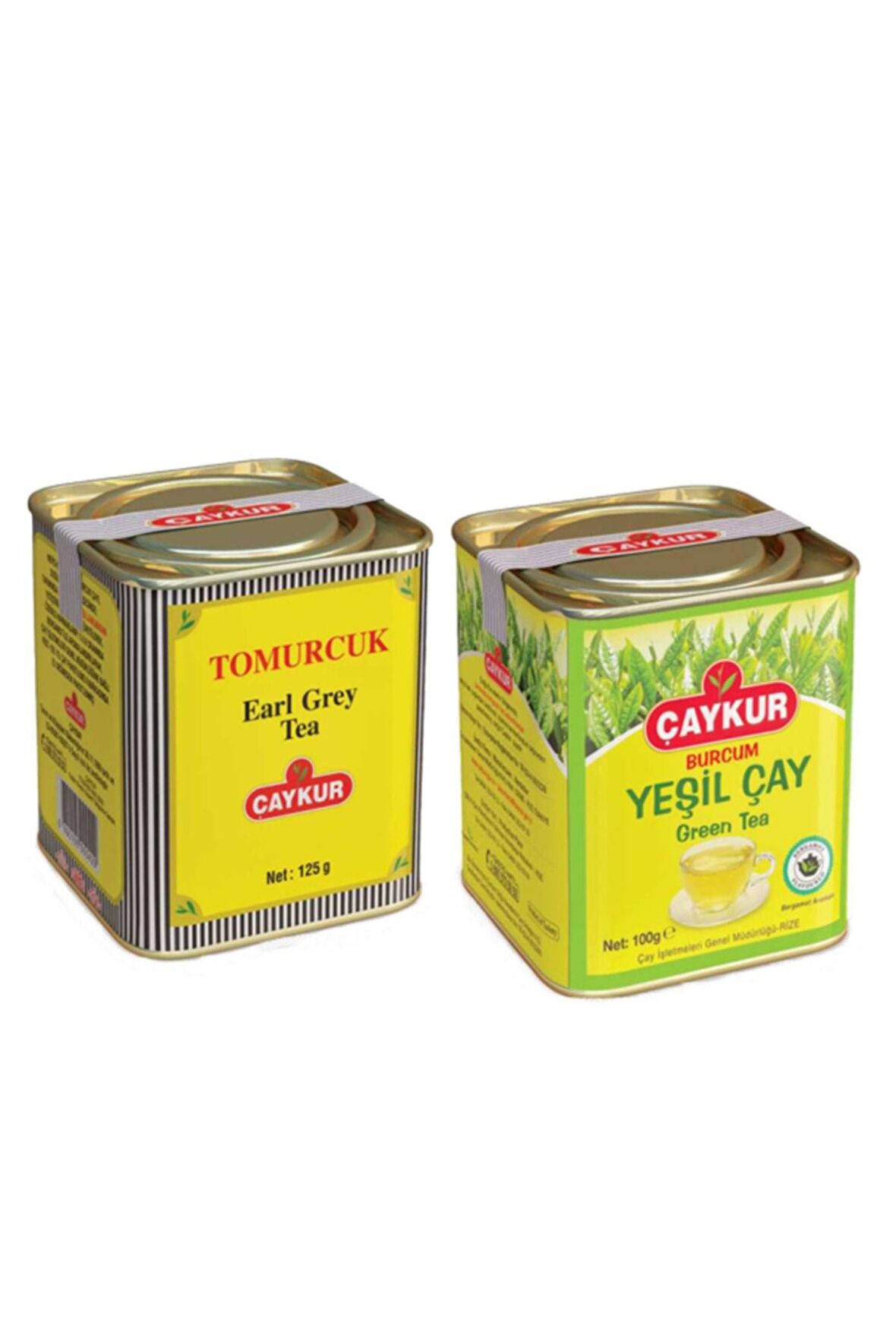 Tomurcuk Kokulu Çay 125 Gr + Burcum Yeşil Çay 100 Gr