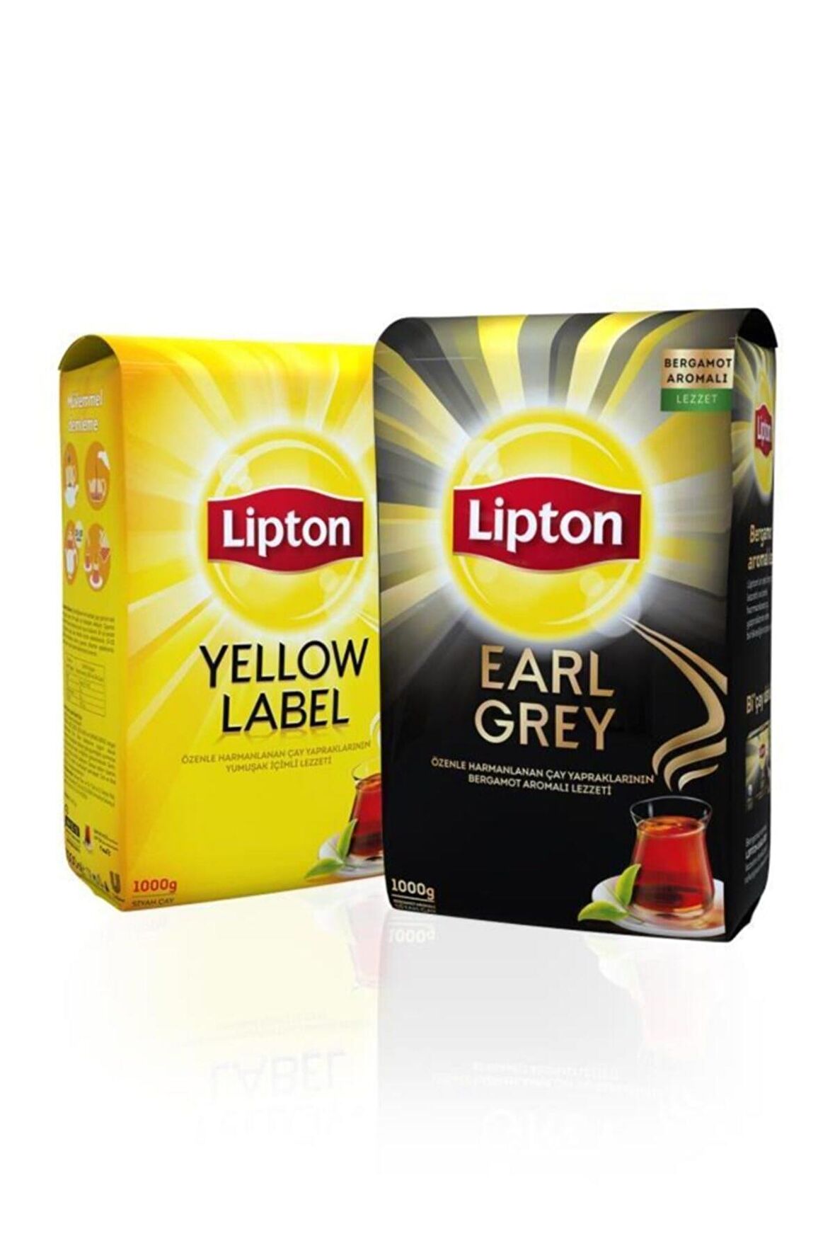 Yellow Label Dökme Çay 1000 gr+earl Grey Dökme Çay 1000 gr