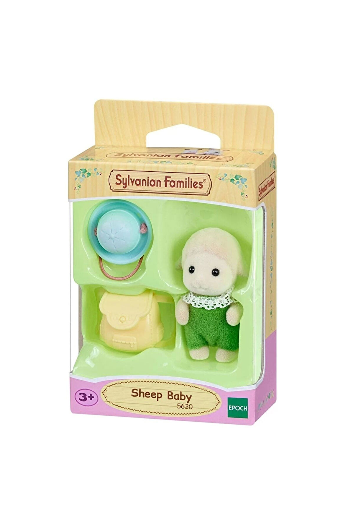 Sylvanian Families Sheep Baby Figür Şapka ve Çanta Seti Koleksiyon Oyuncak