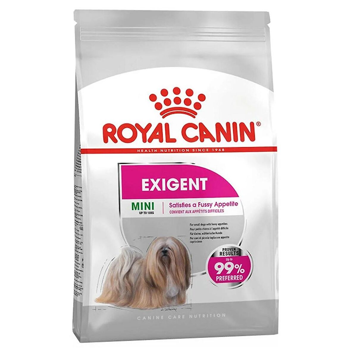 Royal canın exigent mini 3kg köpek maması yetişkin küçük ırk seçici köpekler