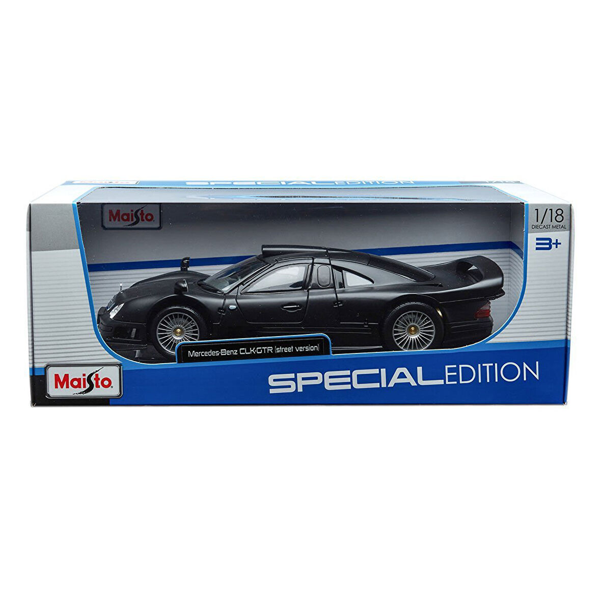 MAIS 31849 Maisto 1/18 Mercedes-Benz CLK-GTR (Street Version) Model Araba -Necotoys FABBATOYS