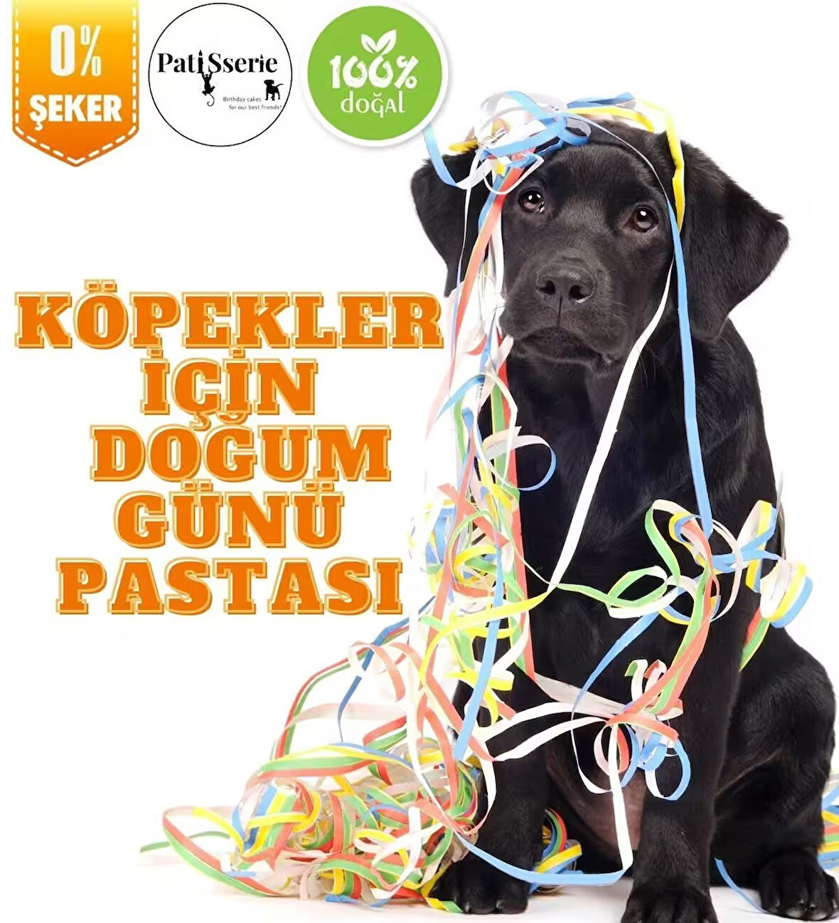 Köpekler Için Doğum Günü Pastası/ Ödül Maması %100 Doğal Ve Taze!