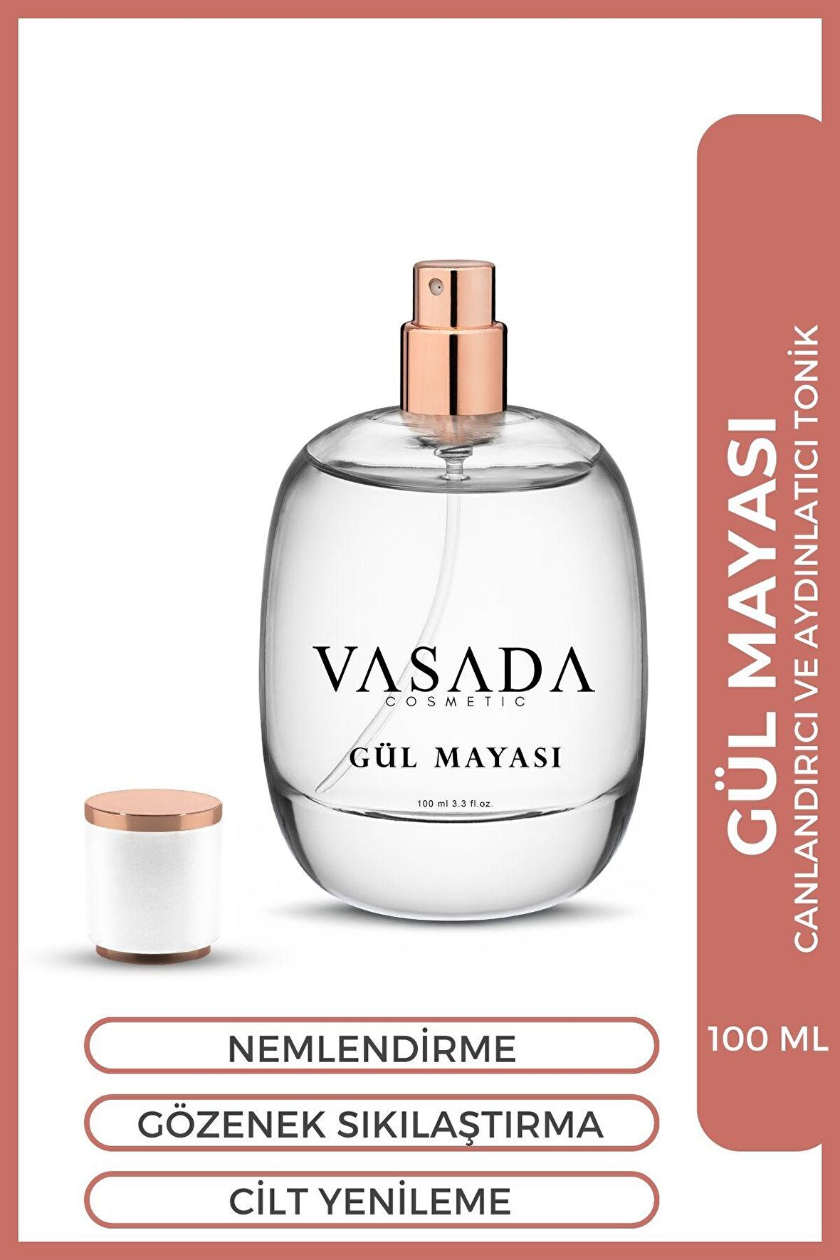 Gül Mayası Aydınlatıcı ve Gözenek Sıkılaştırıcı Tonik 110 ml