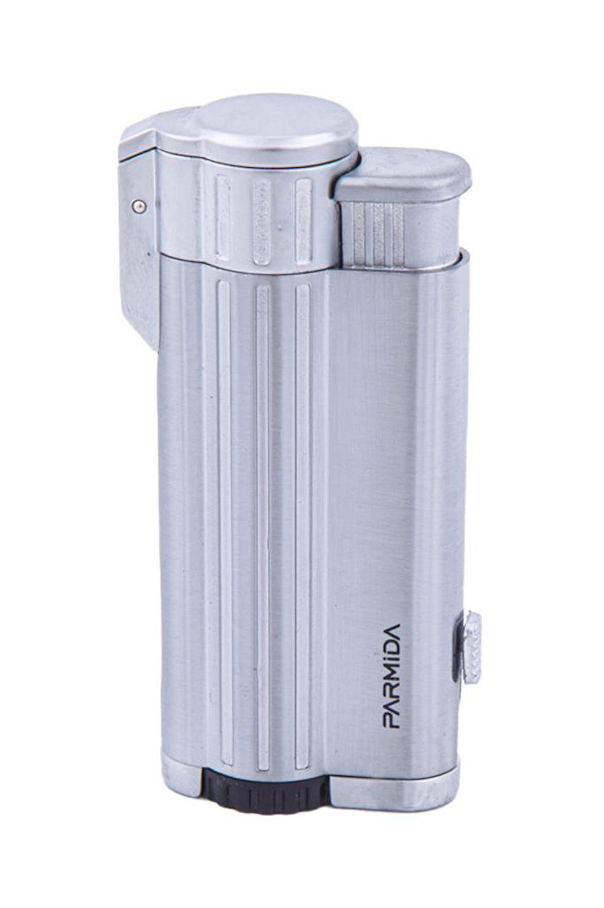 Parmida 3 Torch Pürmüz Gümüş Puro Çakmağı