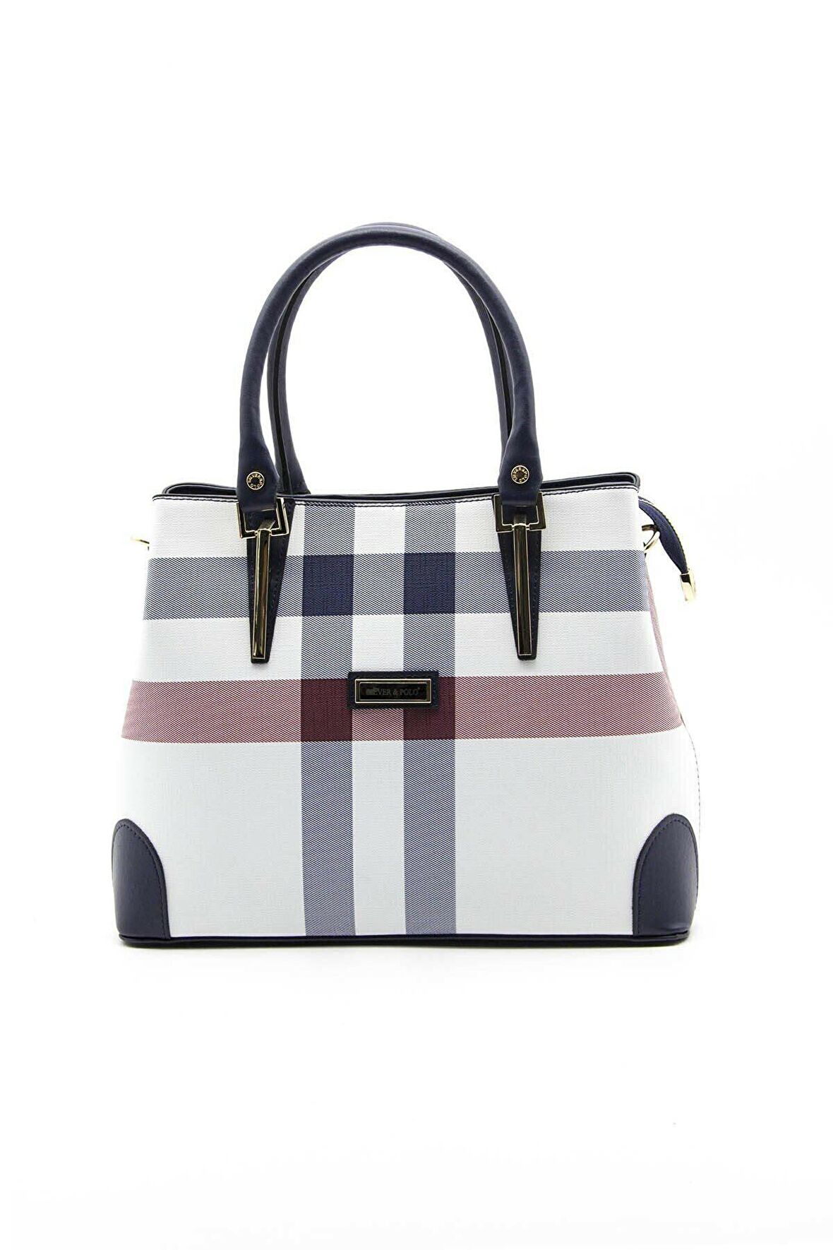 Kadın Omuz Çantası 667-9629 SİLVER POLO Kadın ÇANTASI M3 BEYAZ-MAT LACİ