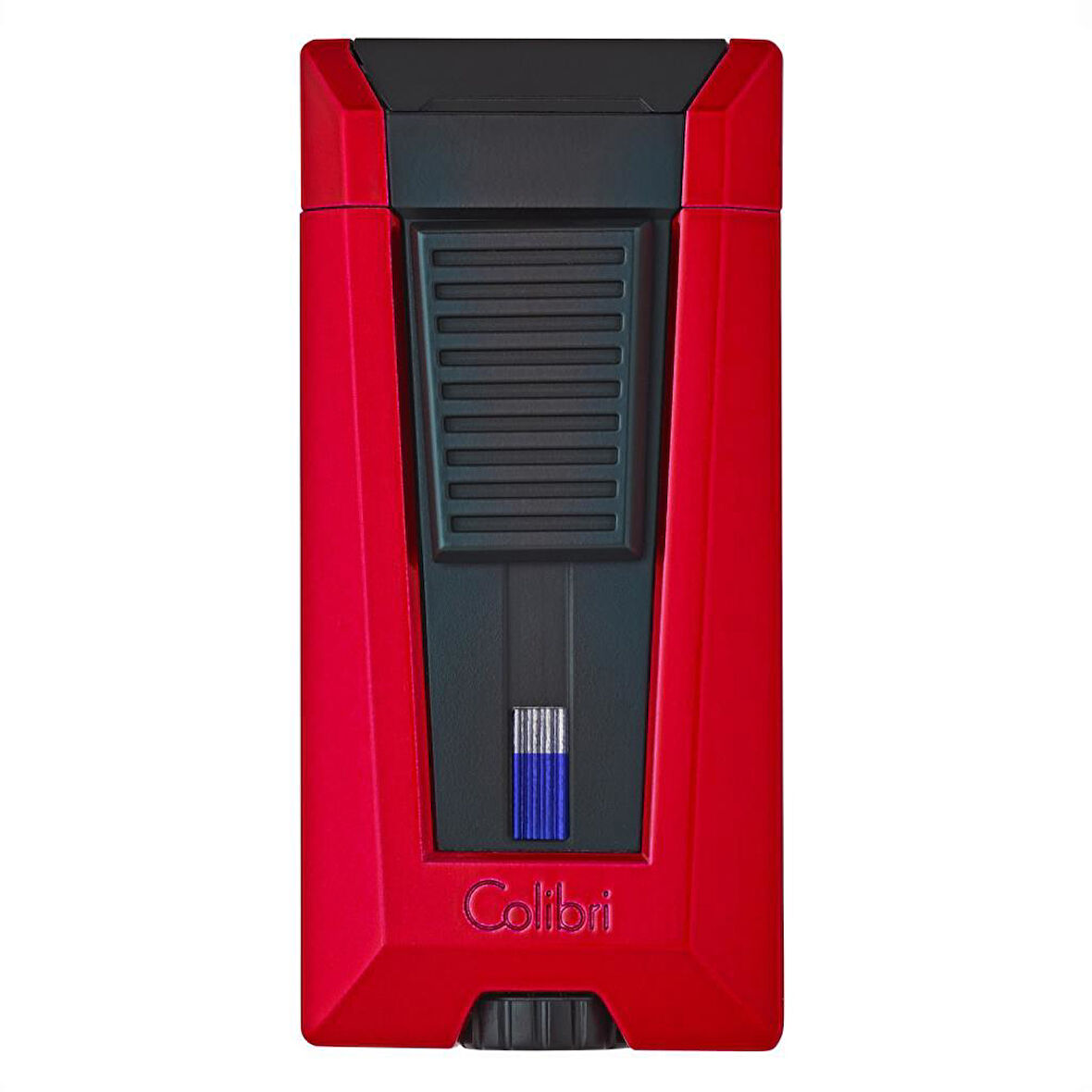 Colibri Stealth 3 Metalik Kırmızı-Siyah Puro Çakmağı