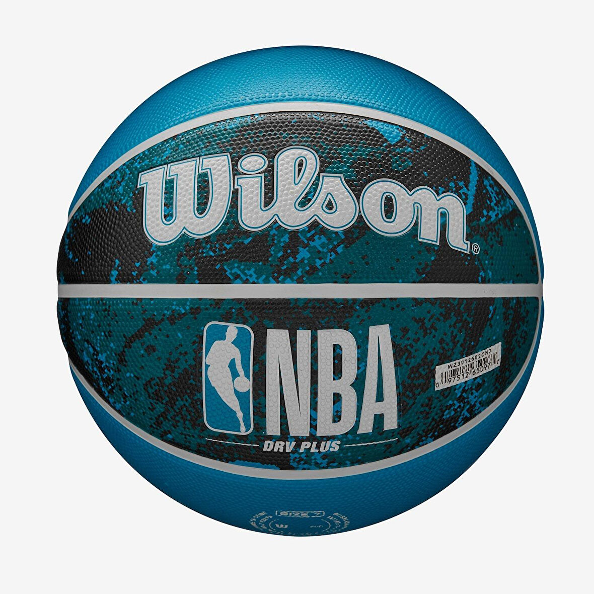 Wilson Basketbol Topu NBA DRV PLUS Vibe Black/Blue Size:7 WZ3012602XB7