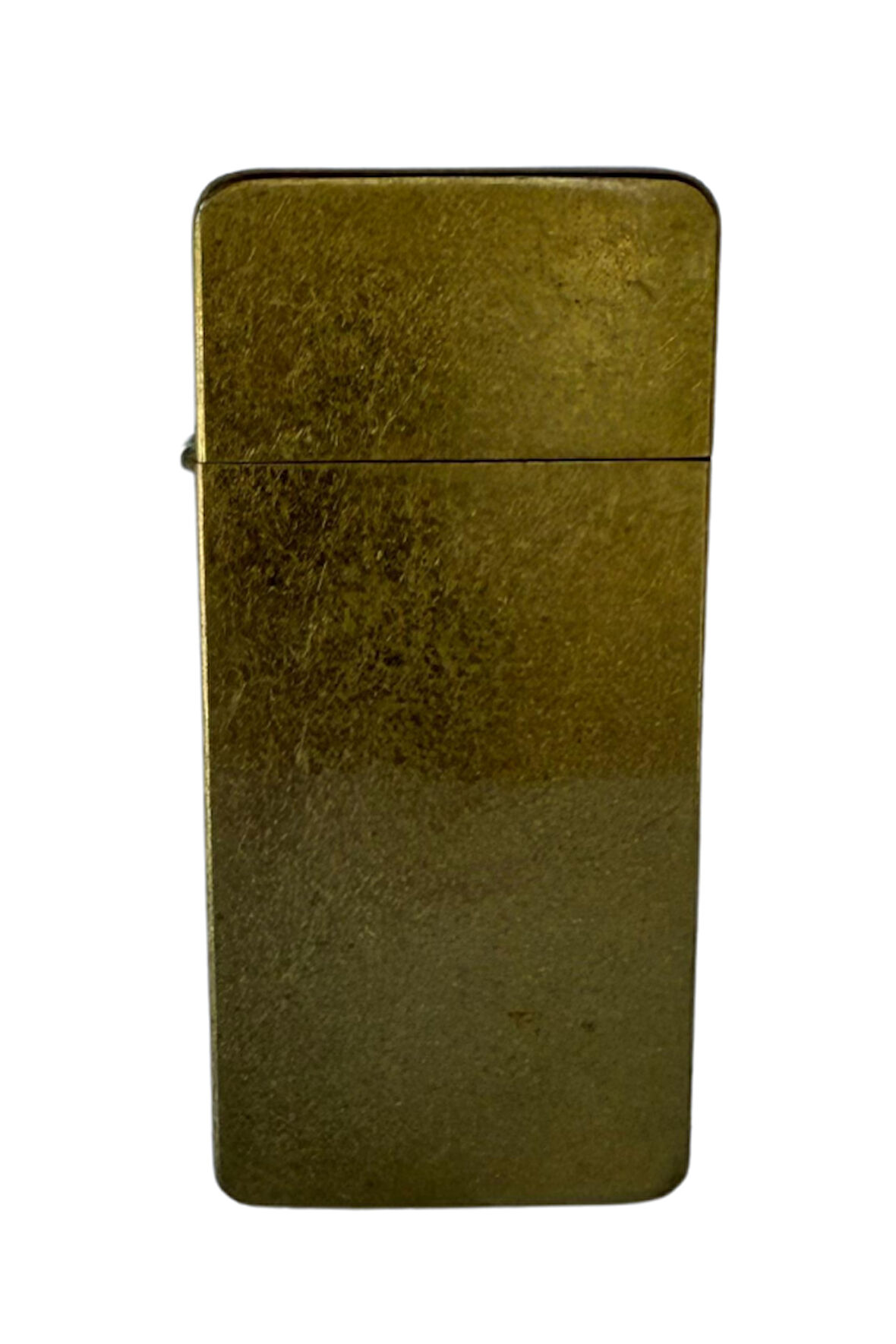 PremiumQuality Fırçalı Bronz Metal Benzinli Çakmak