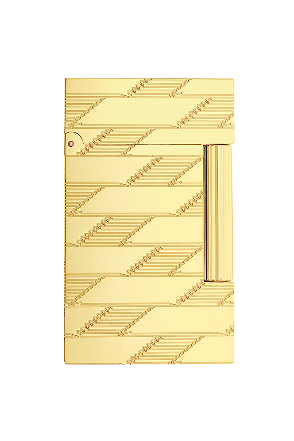 S.T. Dupont Line 2 Cling 1872 Monogram Gold Puro Çakmağı 16178