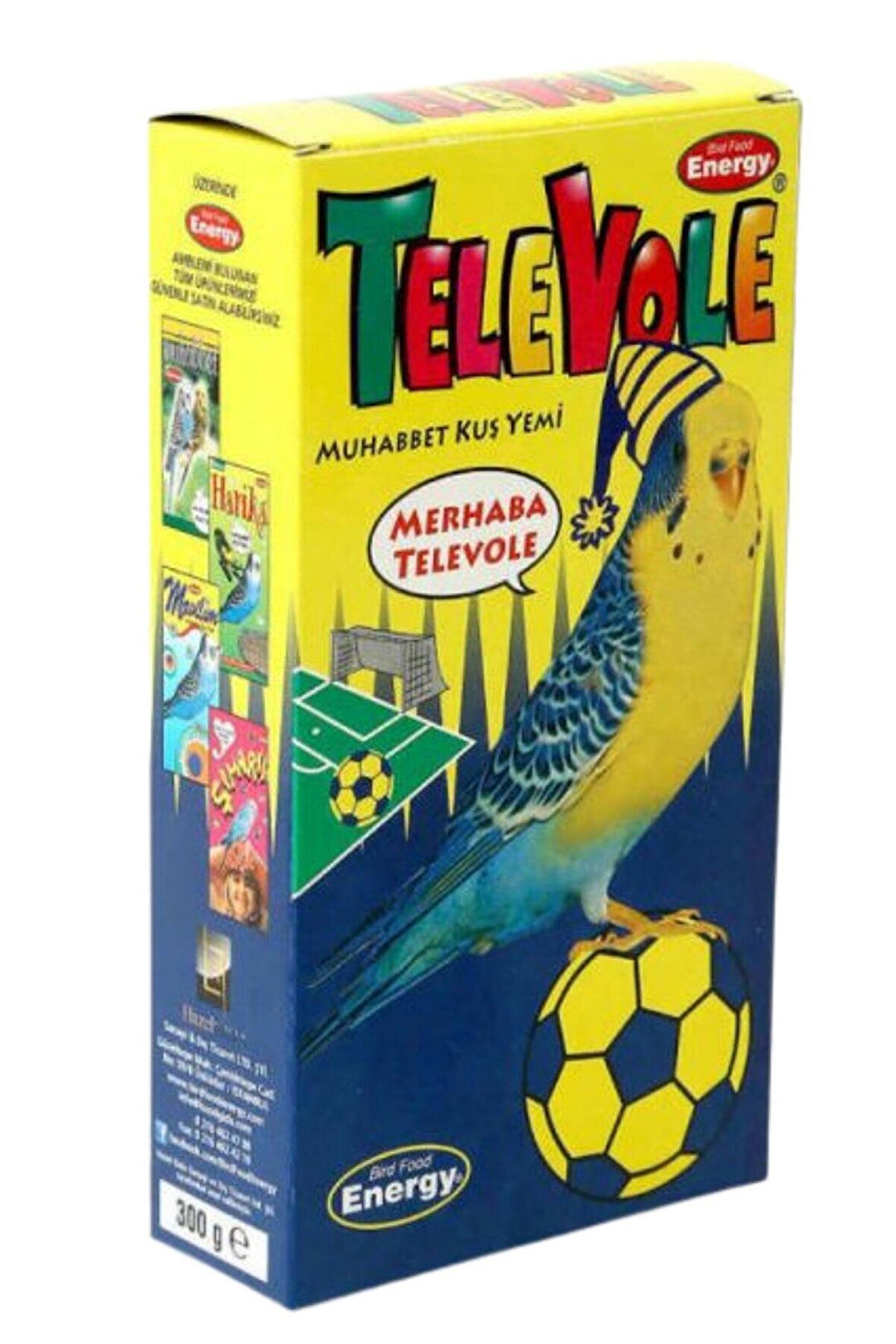 Energy Televole Muhabbet Kuşu Yemi 300 gr 10 Kutu FB