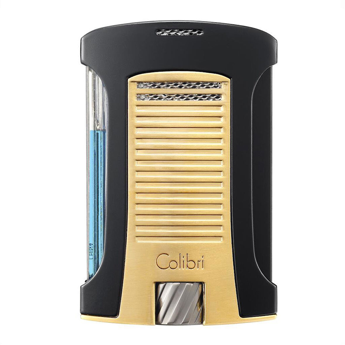 Colibri Daytona Tek Torch Pürmüz Gold-Siyah Puro Çakmağı