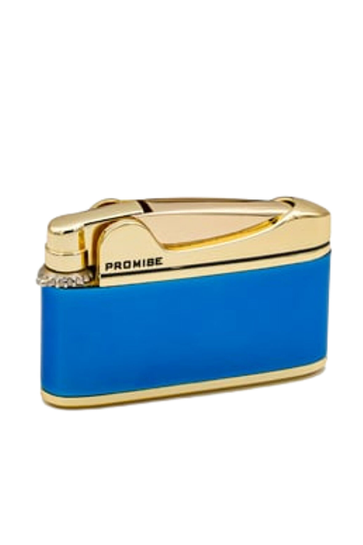 Promise Soft Flame Lacivert Gold Metal Çakmak