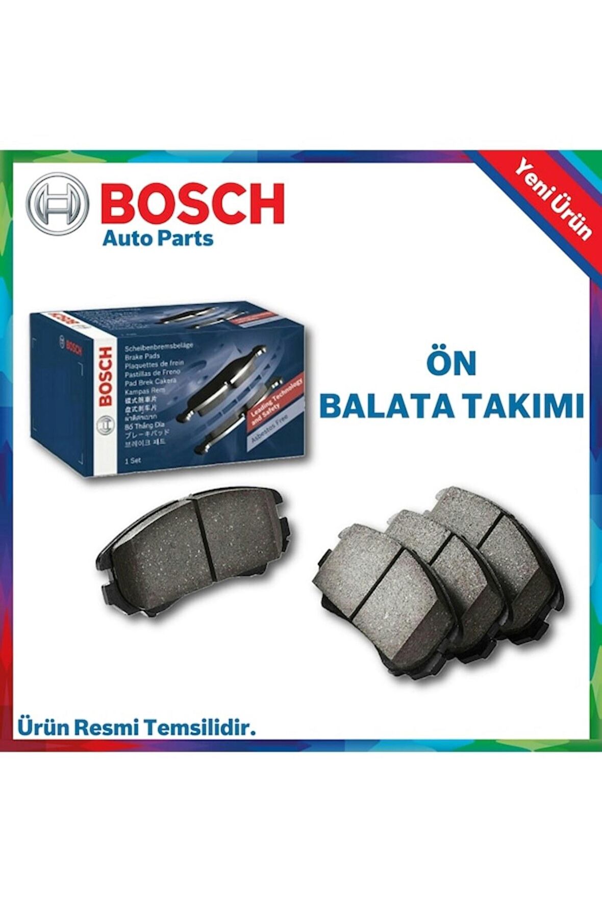 Toyota Corolla Auris Ön Fren Balata Takımı 2013 - 2018
