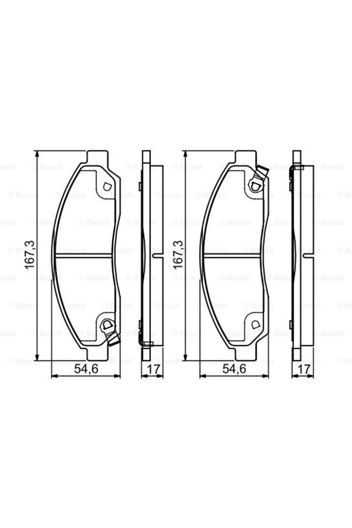 Ön Balata D-max 02->/lancer 08->/colorado 05->