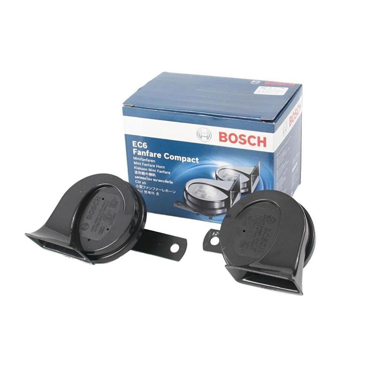 Bosch Dadat Salyangoz Korna Çift Fişli 12V 400/500 Hz 110 Db