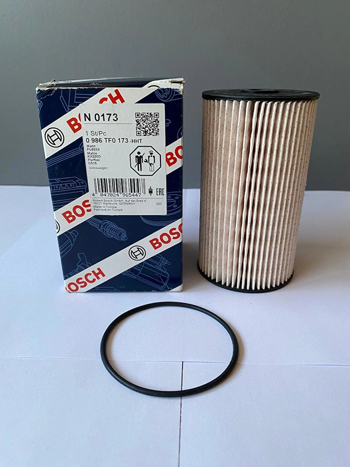 Bosch 0986tf0173 Yakıt Filtresi VW PASSAT 1.6 2.0TDI CADDY III AUDI A3 TT 2.0TDI SEAT ALTEA XL LEON TOLEDO III 3C0127434 3C0127400C 3C0127177 3C0127400D