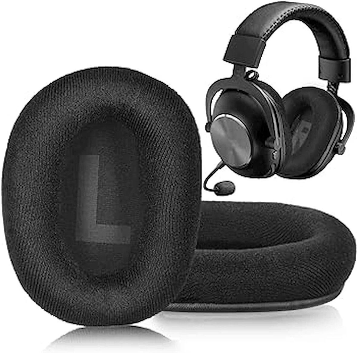 Logitech G Pro/G Pro X Gaming kulaklıkları için yedek kulaklık pedleri (ORİJİNAL)