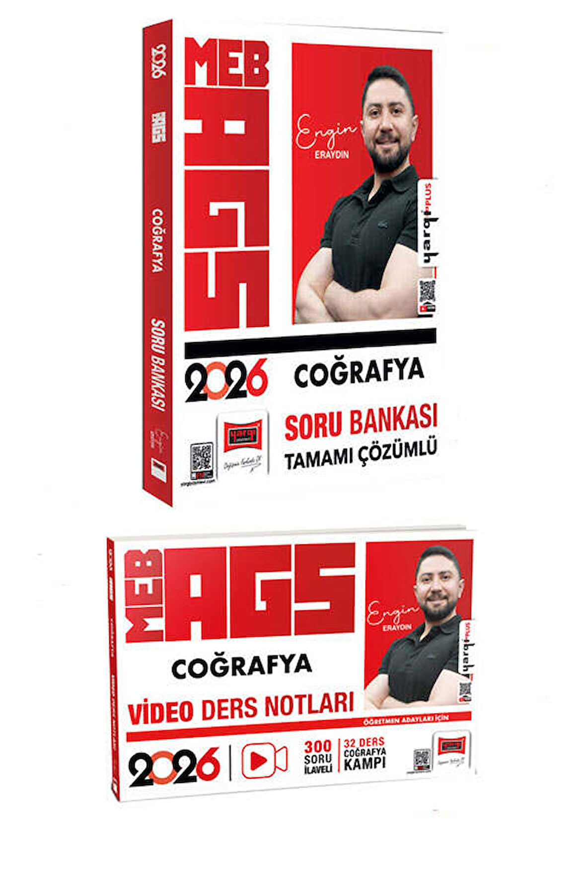 Yargı 2026 MEB-AGS Öğretmen Adayları Coğrafya Soru Bankası ve Video Ders Notları Seti Engin Eraydın